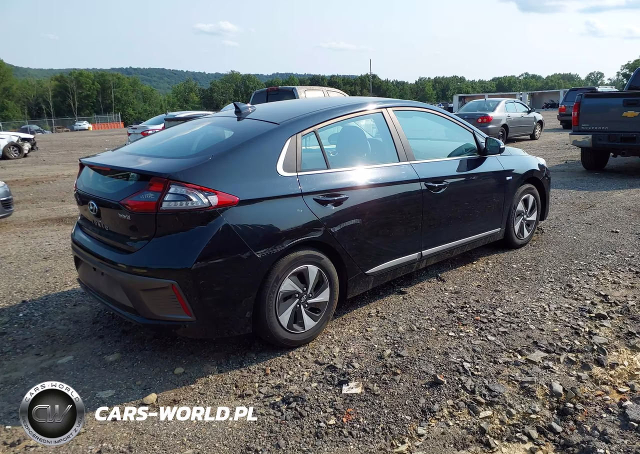 2019 Hyundai Ioniq Hybrid Sel VIN:KMHC75LC8KU134810 - 4