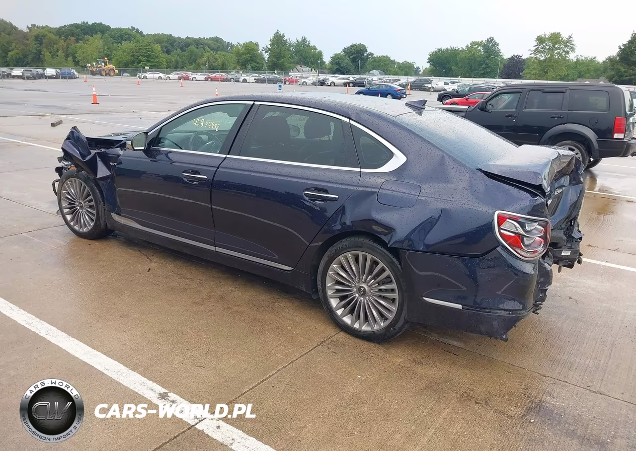 2019 Kia K900 Luxury VIN:KNAS34J64K6009470 - 3