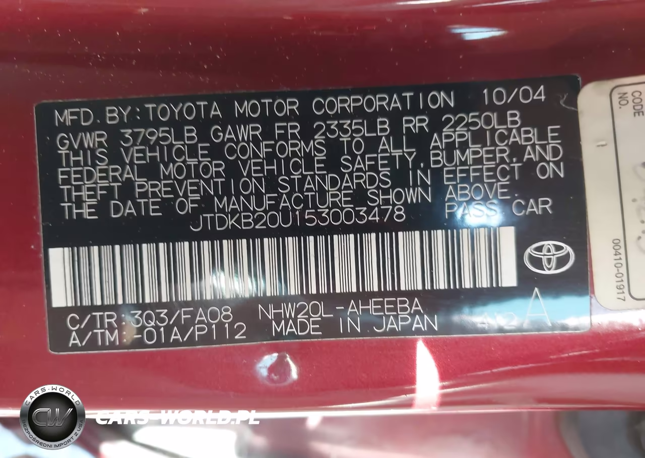 2005 Toyota Prius VIN:JTDKB20U153003478 - 9