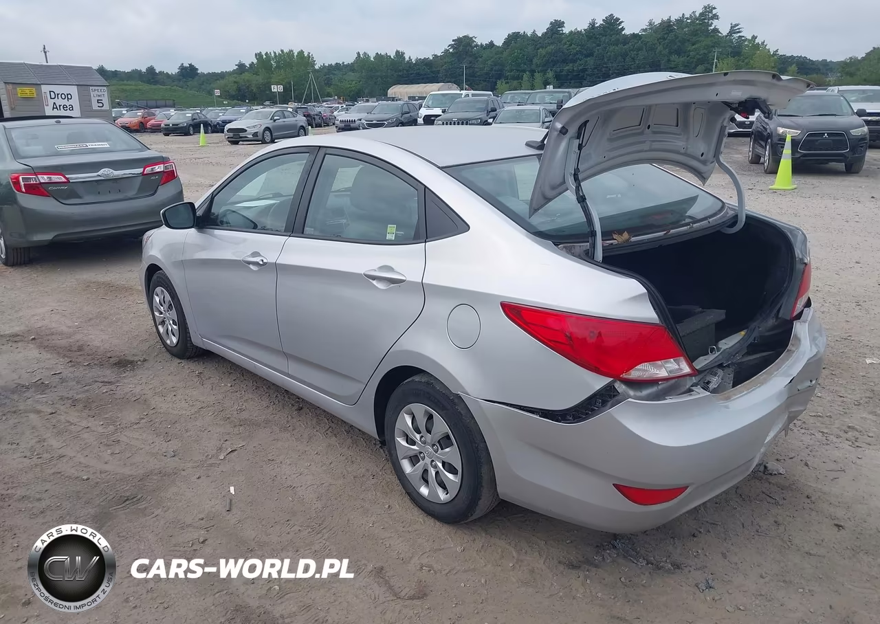 2017 Hyundai Accent Se VIN:KMHCT4AE7HU335116 - 3