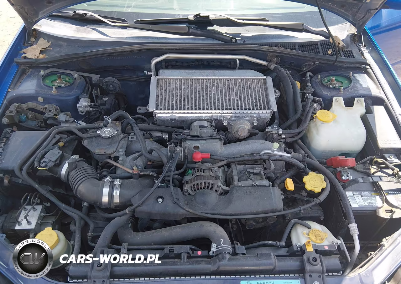2002 Subaru Impreza Wrx VIN:JF1GD29682G526625 - 10