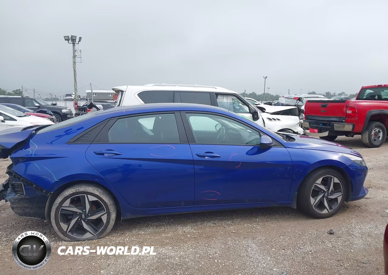 2023 Hyundai Elantra Sel VIN:KMHLS4AG8PU606204 - 12