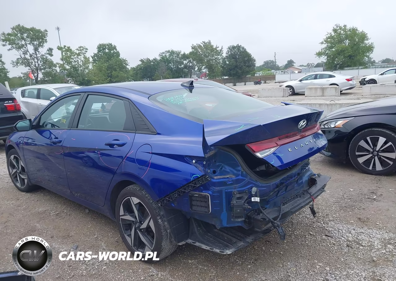 2023 Hyundai Elantra Sel VIN:KMHLS4AG8PU606204 - 3