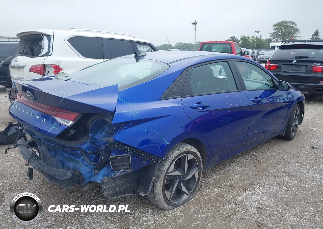 2023 Hyundai Elantra Sel VIN:KMHLS4AG8PU606204 - 4