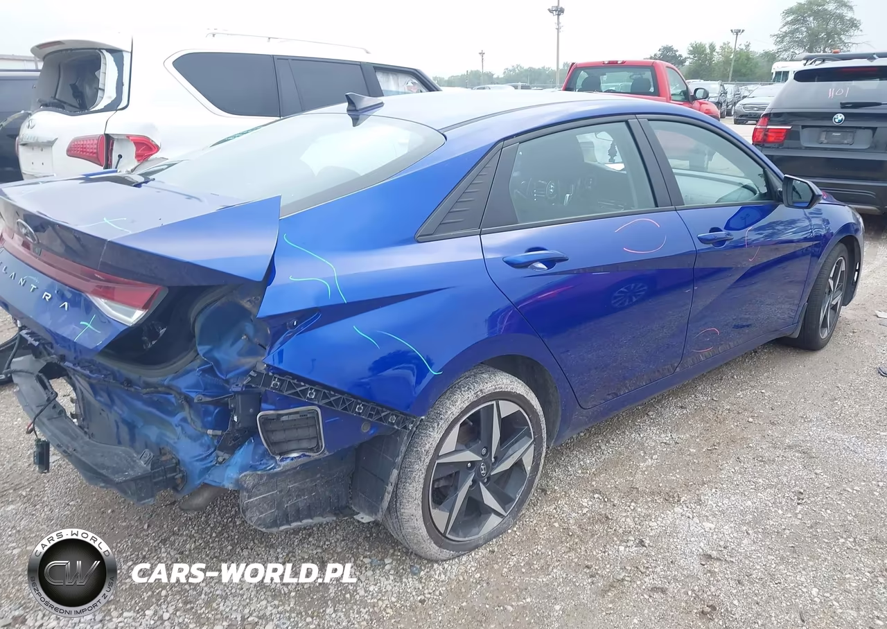 2023 Hyundai Elantra Sel VIN:KMHLS4AG8PU606204 - 8
