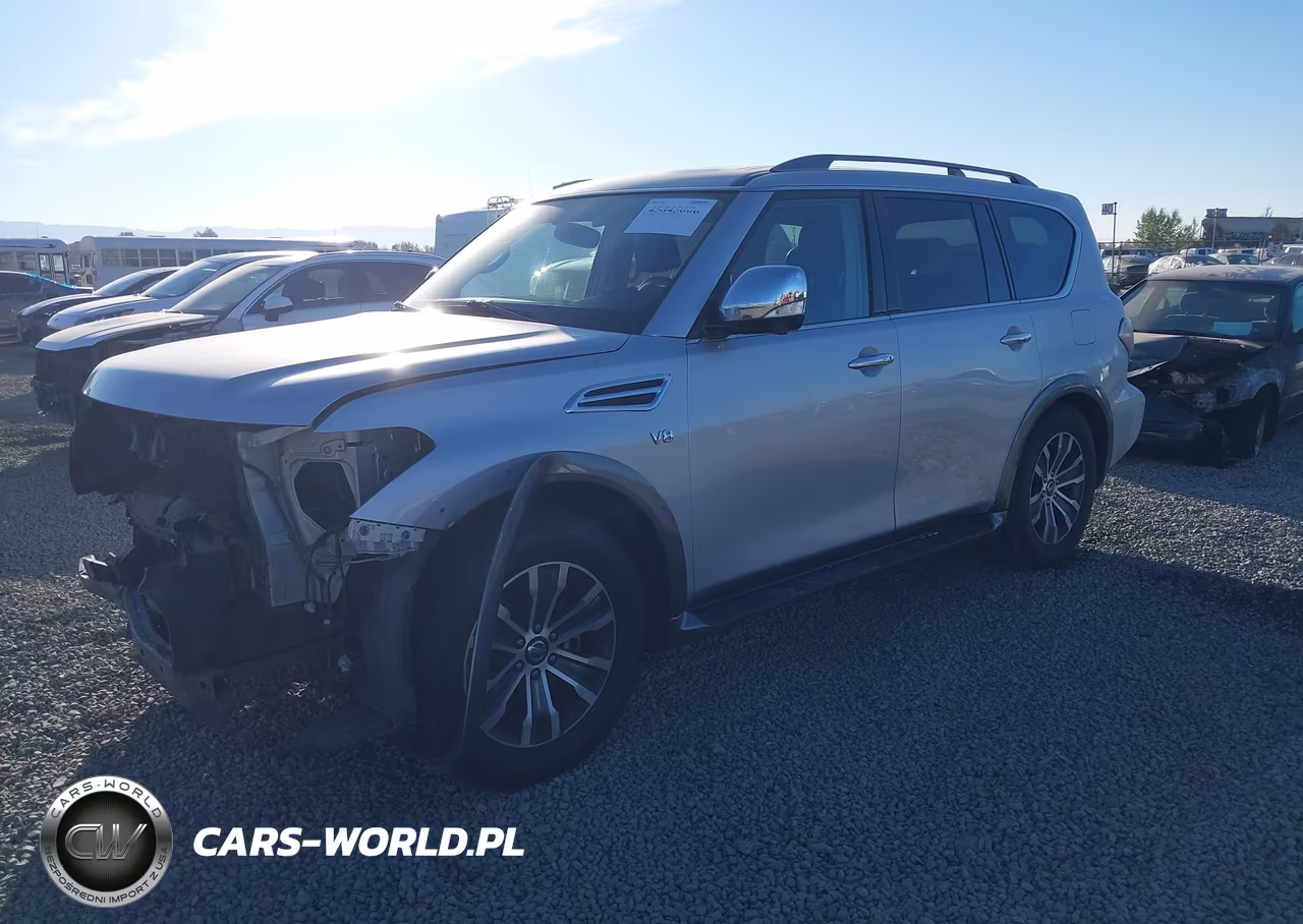 2020 Nissan Armada Sl 4Wd VIN:JN8AY2NC5L9621038 - 2