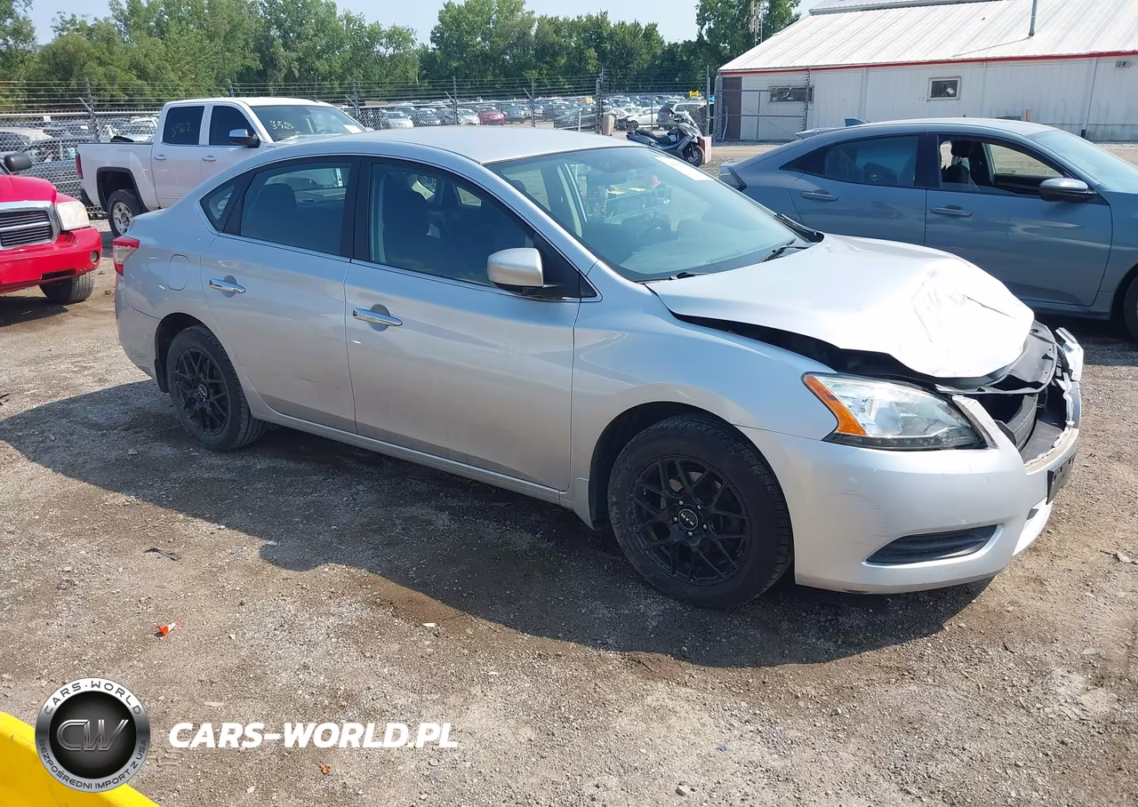 2015 Nissan Sentra S VIN:3N1AB7AP2FY250375 - 1