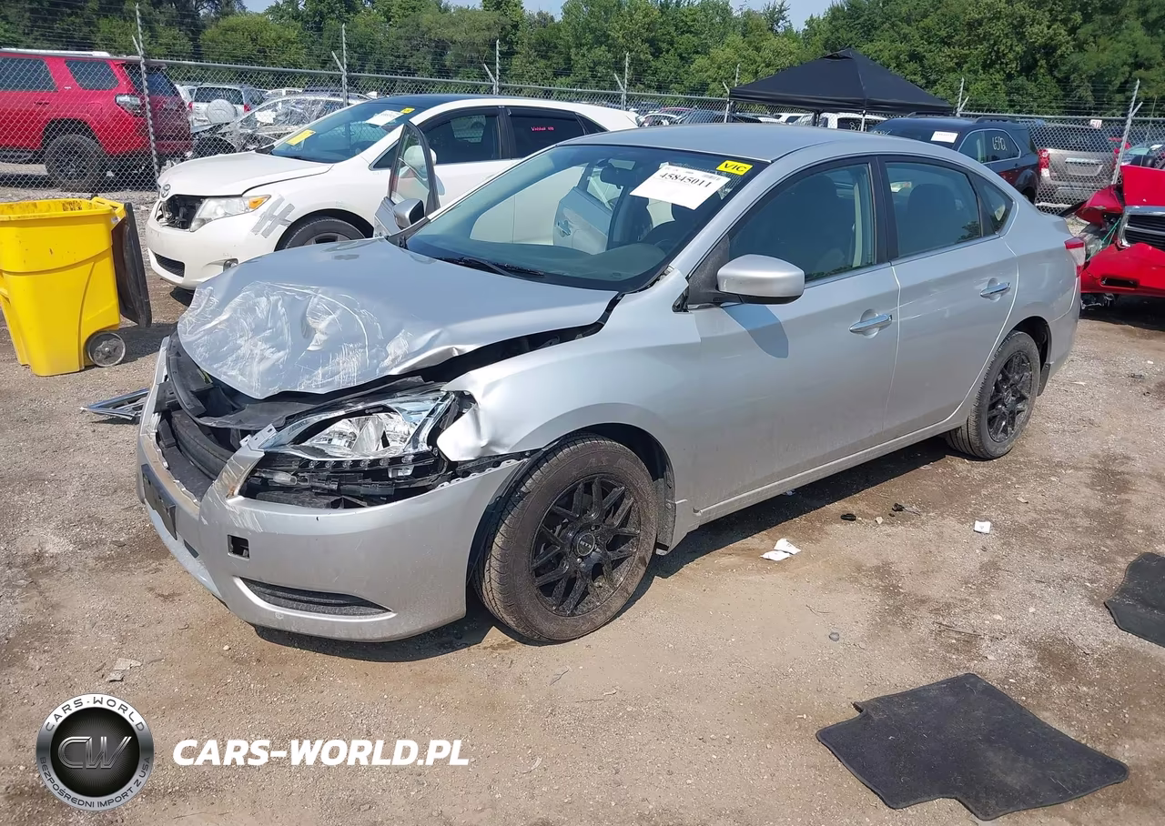 2015 Nissan Sentra S VIN:3N1AB7AP2FY250375 - 2
