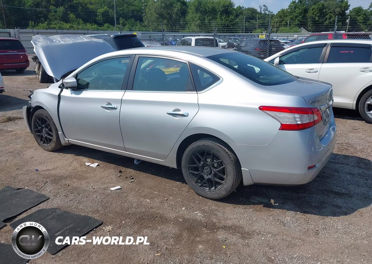 2015 Nissan Sentra S VIN:3N1AB7AP2FY250375 - 3