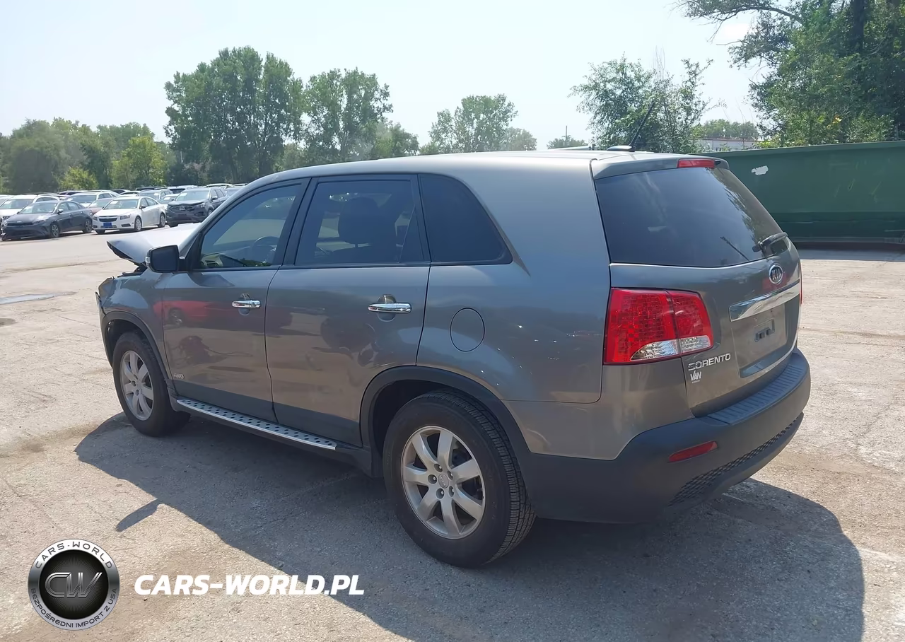 2012 Kia Sorento Lx VIN:5XYKTCA6XCG288709 - 3