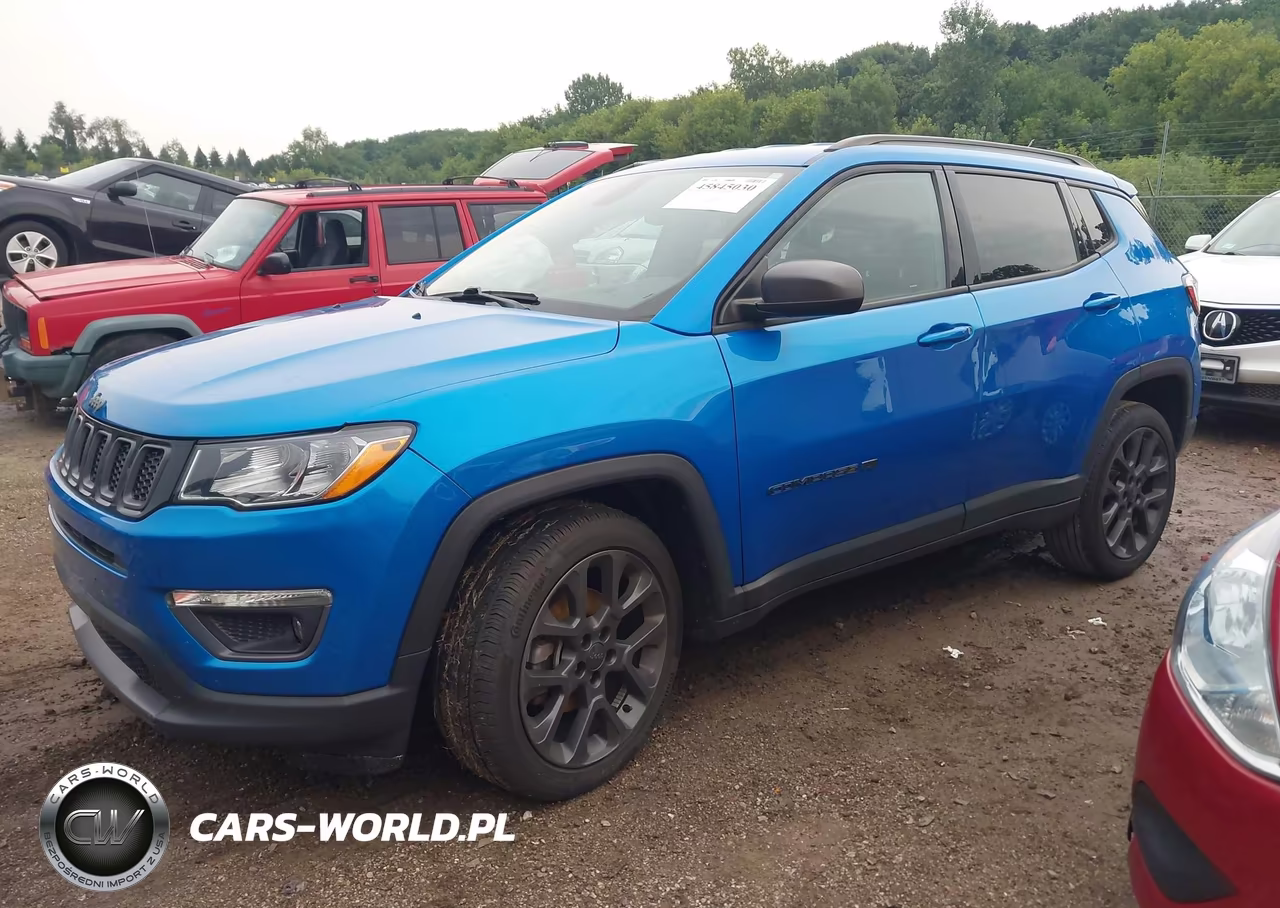 2021 Jeep Compass 80Th Anniversary 4X4 VIN:3C4NJDEB6MT521365 - 2