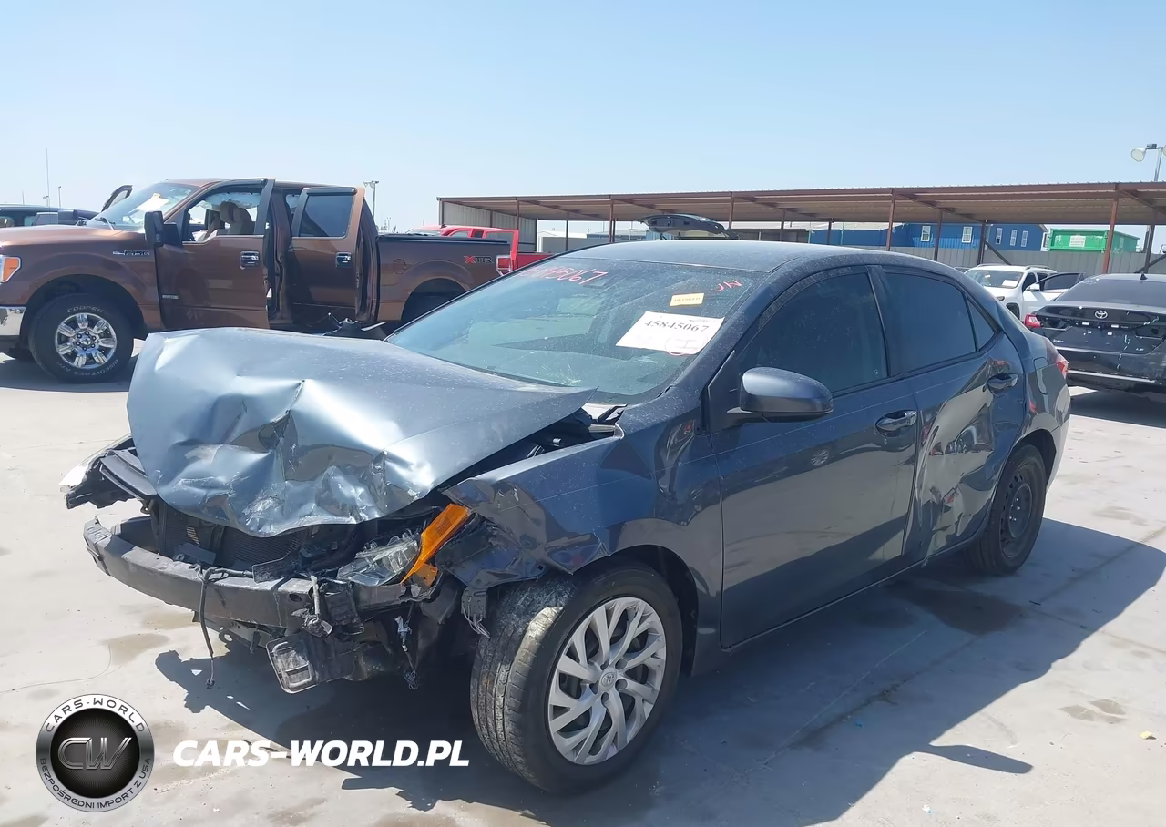 2019 Toyota Corolla Le VIN:5YFBURHE5KP909362 - 2