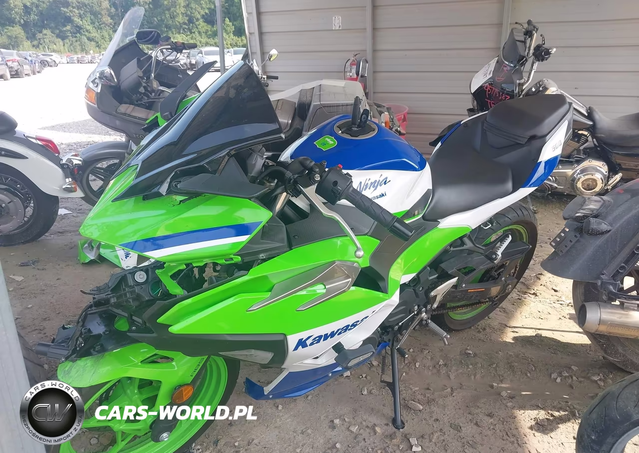 2024 Kawasaki Ex500 A-B VIN:ML5EXGJ16RDA13601 - 2