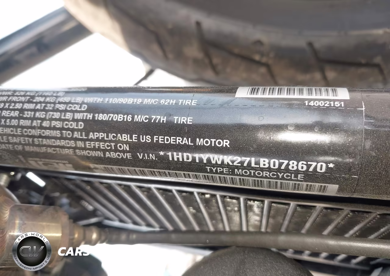 2020 Harley-Davidson Fxlrs VIN:1HD1YWK27LB078670 - 10