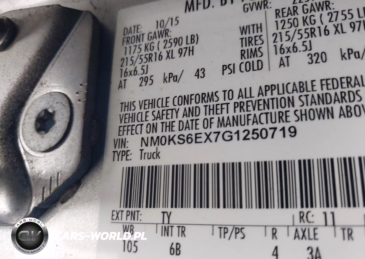 2016 Ford Transit Connect Xl VIN:NM0KS6EX7G1250719 - 9