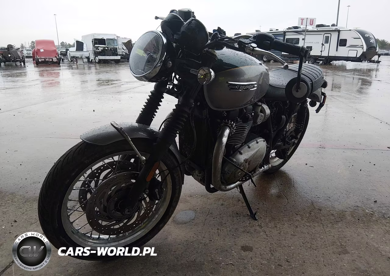 2022 Triumph Motorcycle Bonneville T120-Black VIN:SMTD40HL0NTAW8099 - 2