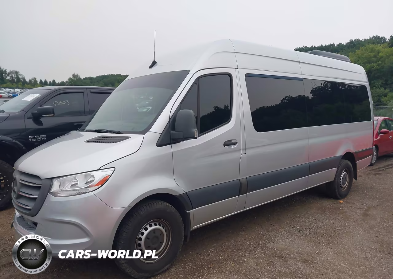2019 Mercedes-Benz Sprinter 2500 High Roof V6 VIN:WDZPF1CD6KT005447 - 2