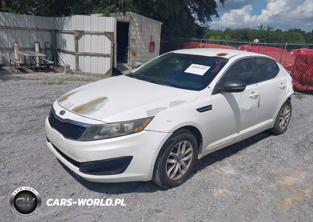 2011 Kia Optima Lx VIN:KNAGM4A77B5080549 - 2