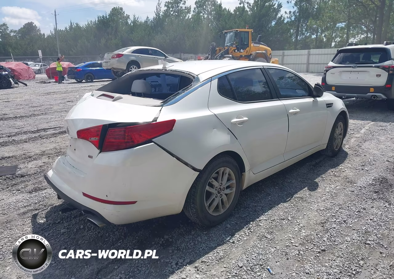 2011 Kia Optima Lx VIN:KNAGM4A77B5080549 - 4