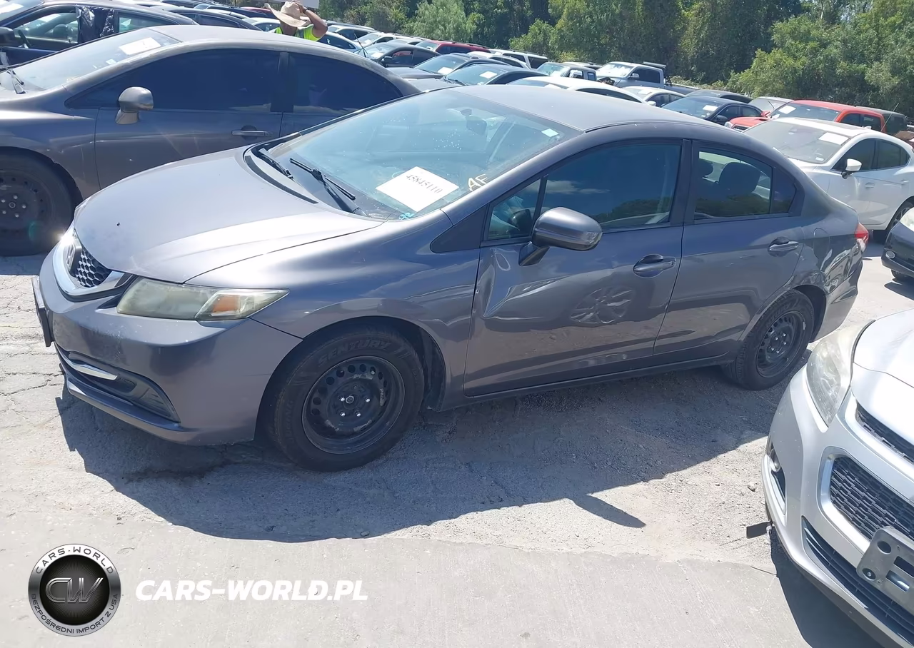 2015 Honda Civic Lx VIN:2HGFB2F5XFH506055 - 2