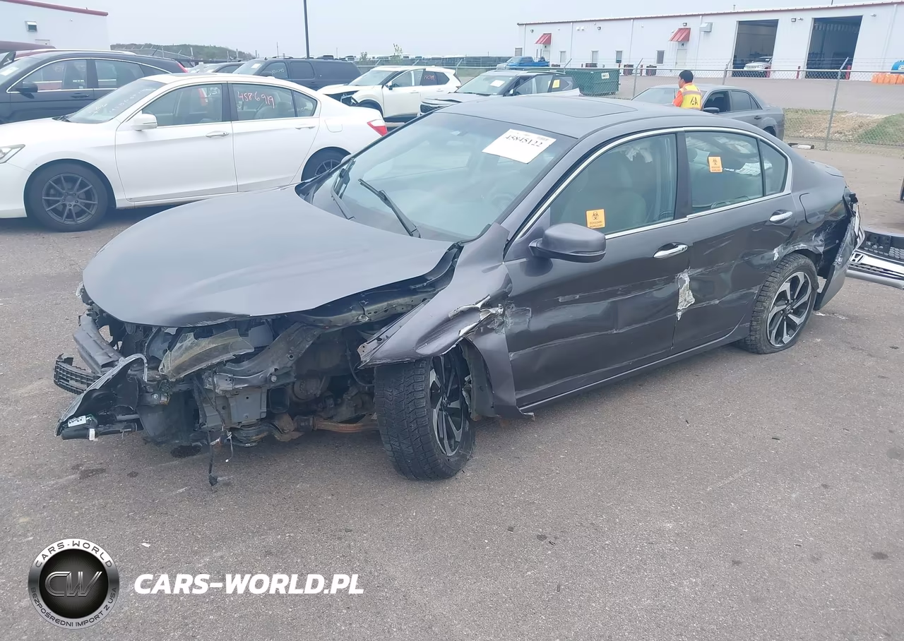 2016 Honda Accord Ex-L VIN:1HGCR2F83GA062218 - 2