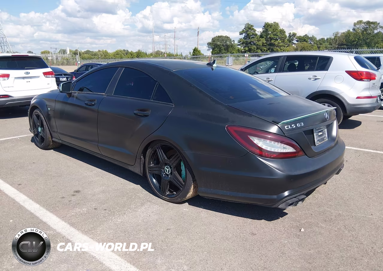 2012 Mercedes-Benz Cls 63 Amg VIN:WDDLJ7EB2CA040856 - 3