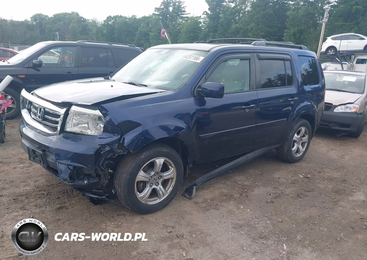2013 Honda Pilot Ex VIN:5FNYF4H42DB062281 - 2