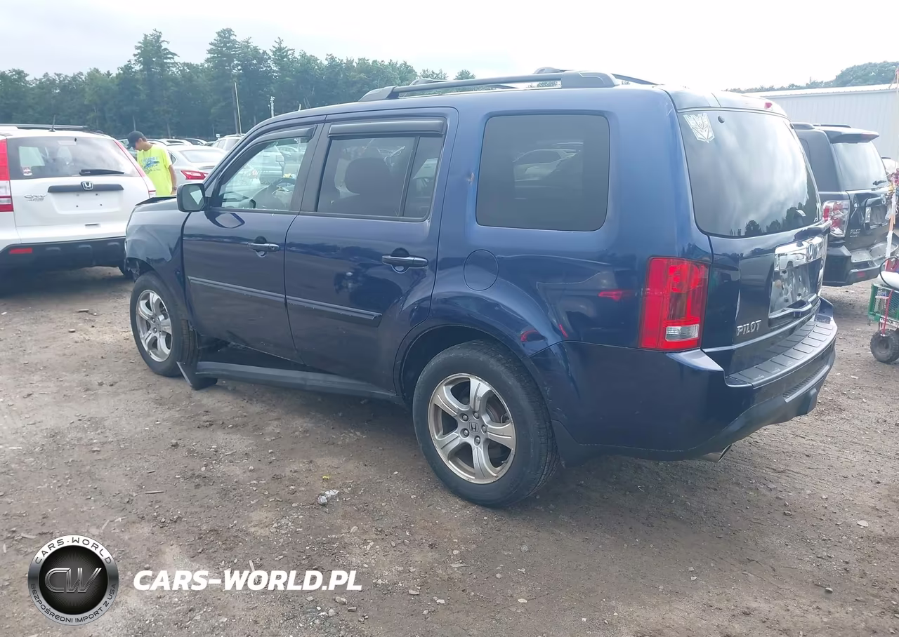 2013 Honda Pilot Ex VIN:5FNYF4H42DB062281 - 3