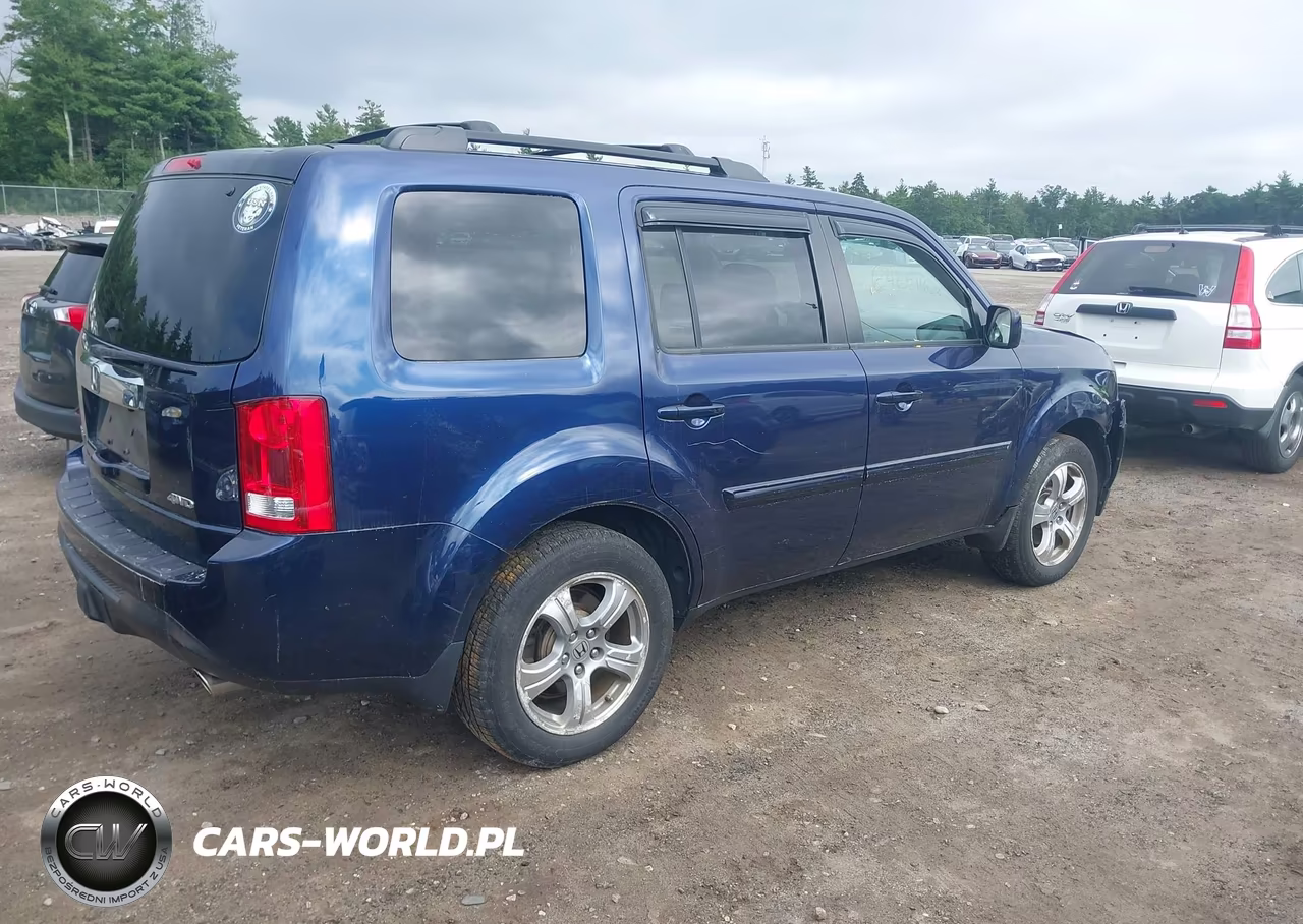 2013 Honda Pilot Ex VIN:5FNYF4H42DB062281 - 4