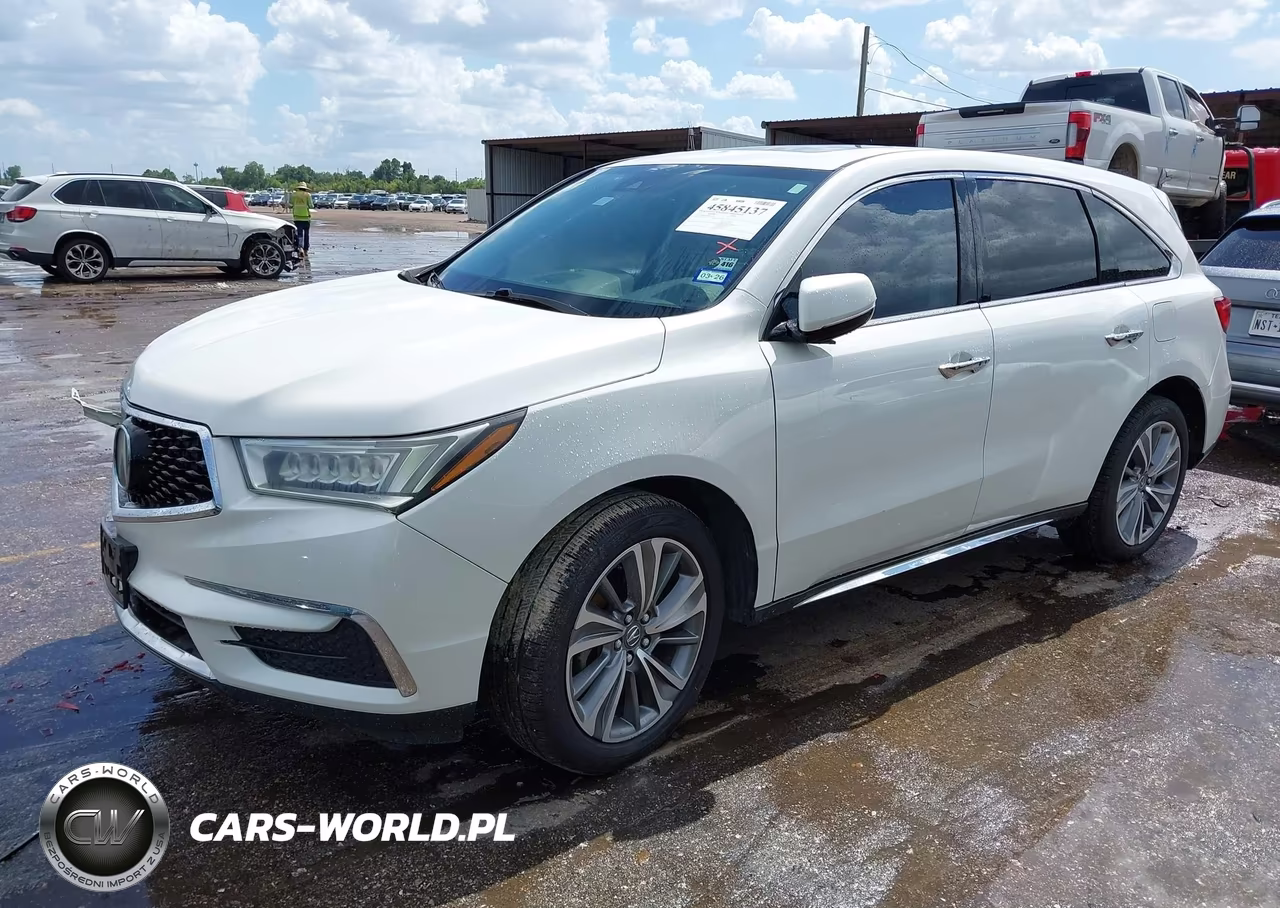 2017 Acura Mdx Technology Package VIN:5FRYD3H59HB010756 - 2