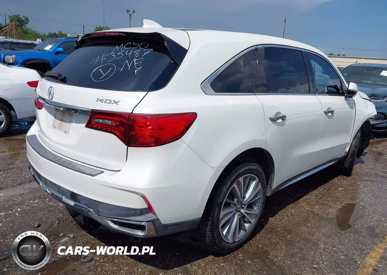 2017 Acura Mdx Technology Package VIN:5FRYD3H59HB010756 - 4