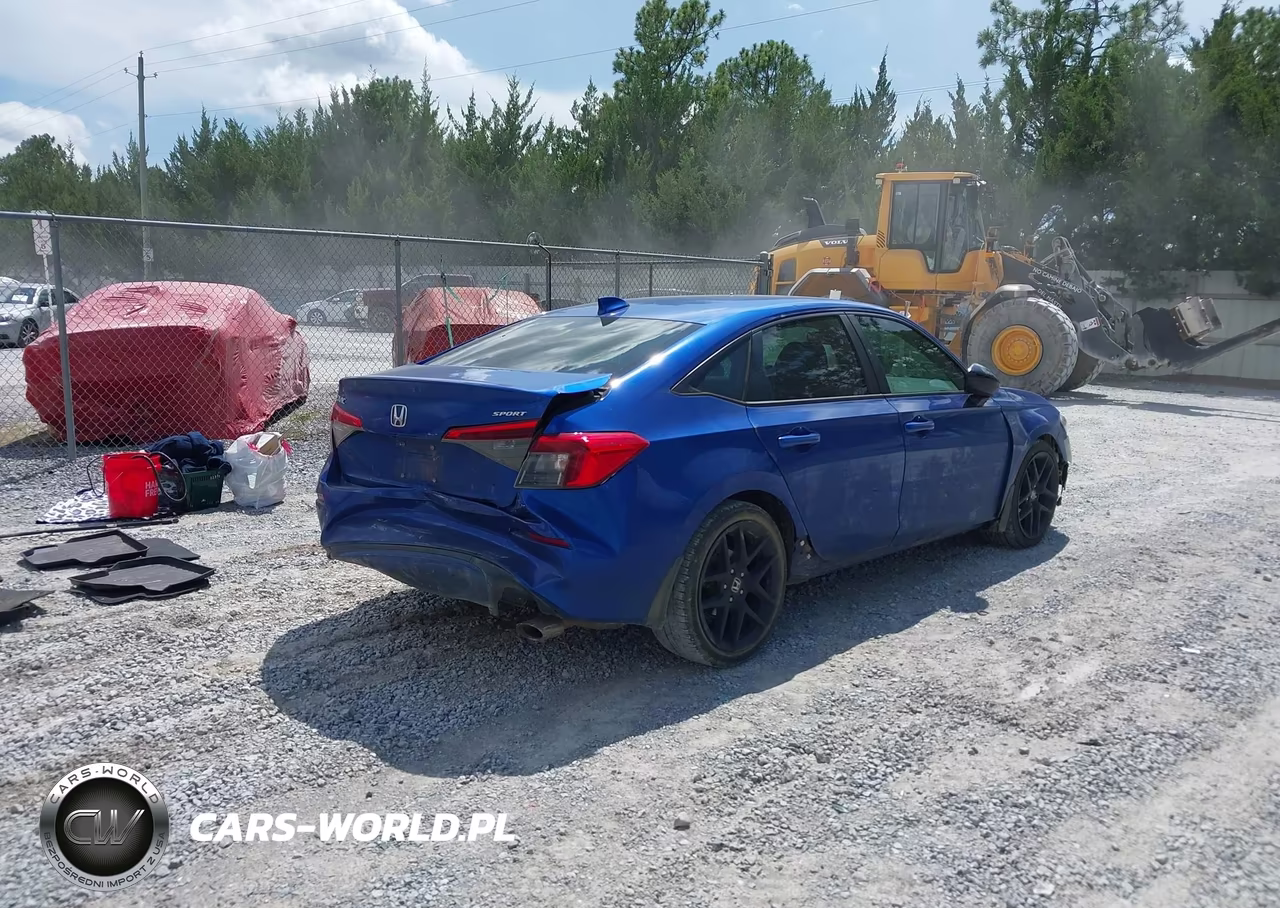 2023 Honda Civic Sport VIN:2HGFE2F57PH511173 - 4