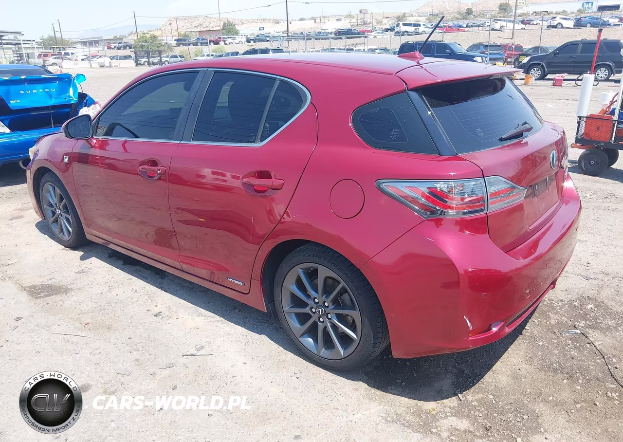 2013 Lexus Ct 200H VIN:JTHKD5BH3D2144390 - 3