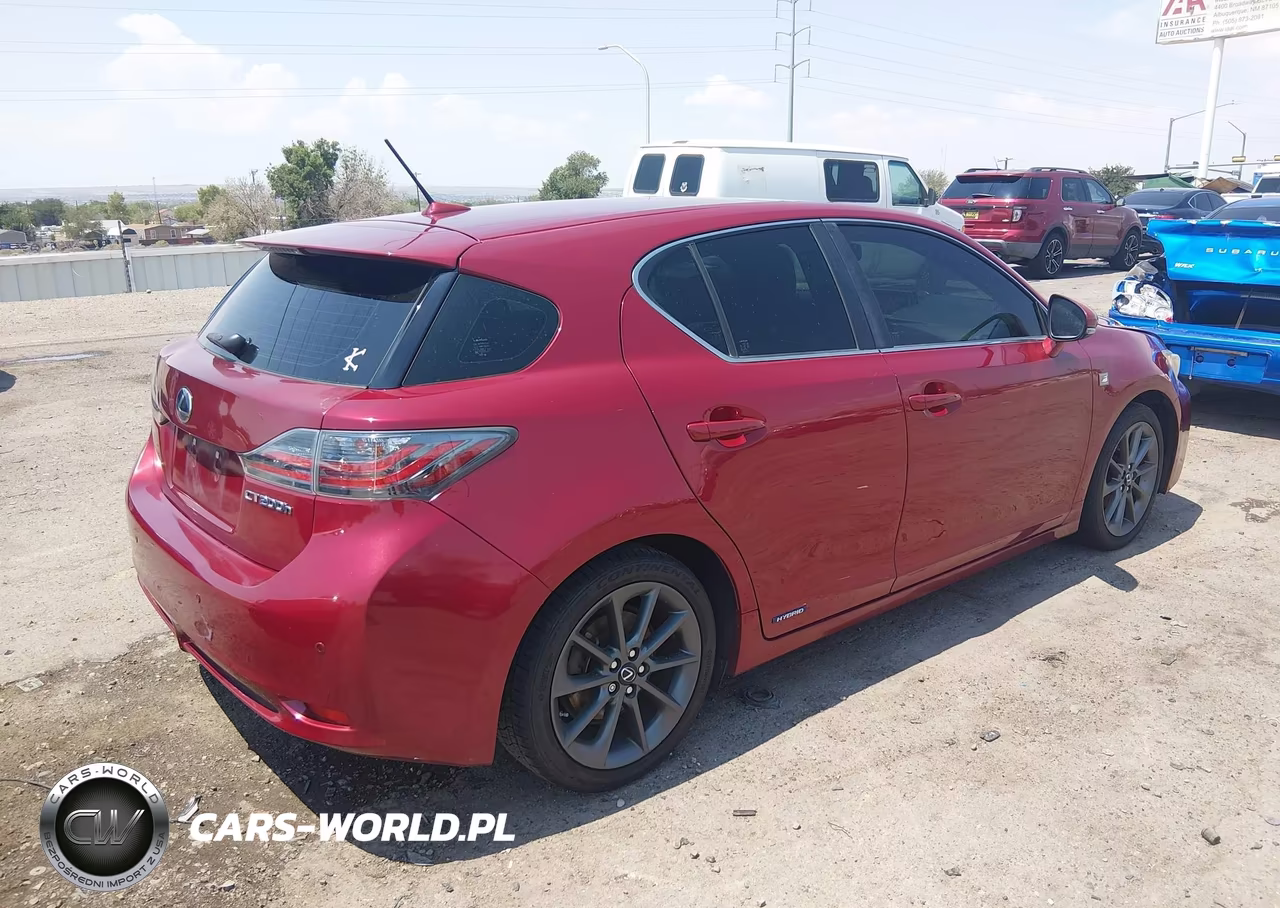 2013 Lexus Ct 200H VIN:JTHKD5BH3D2144390 - 4