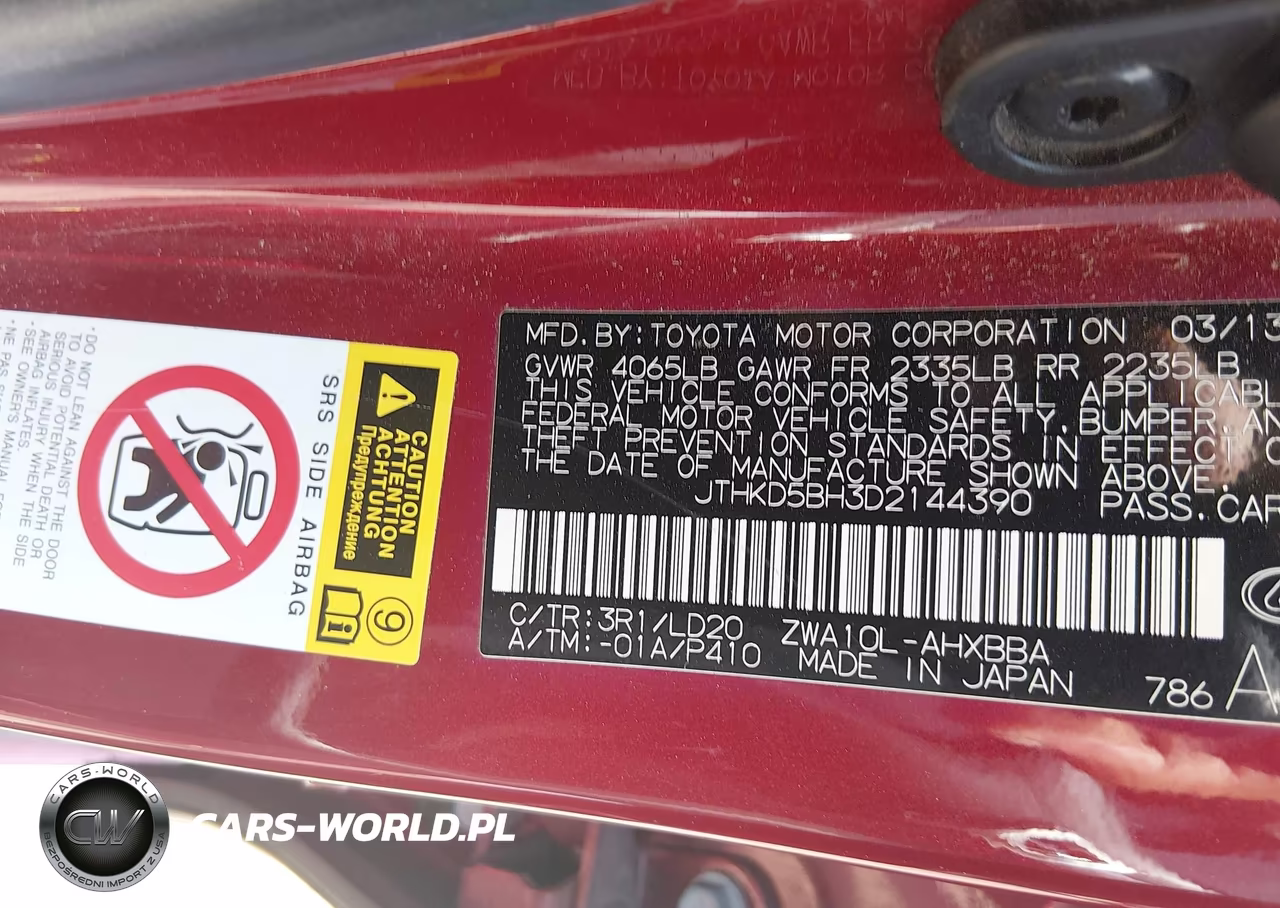 2013 Lexus Ct 200H VIN:JTHKD5BH3D2144390 - 9