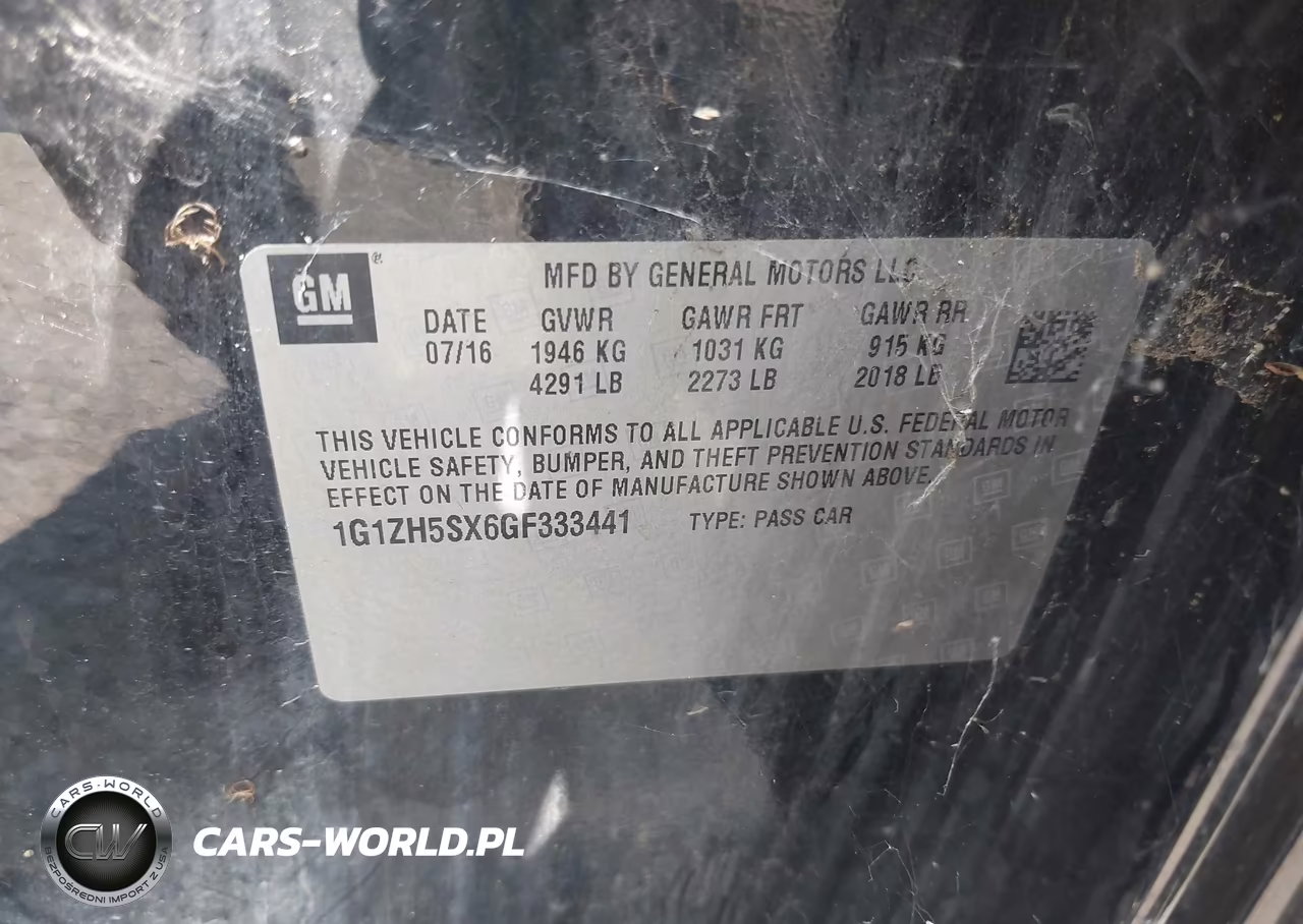 2016 Chevrolet Malibu Premier VIN:1G1ZH5SX6GF333441 - 9