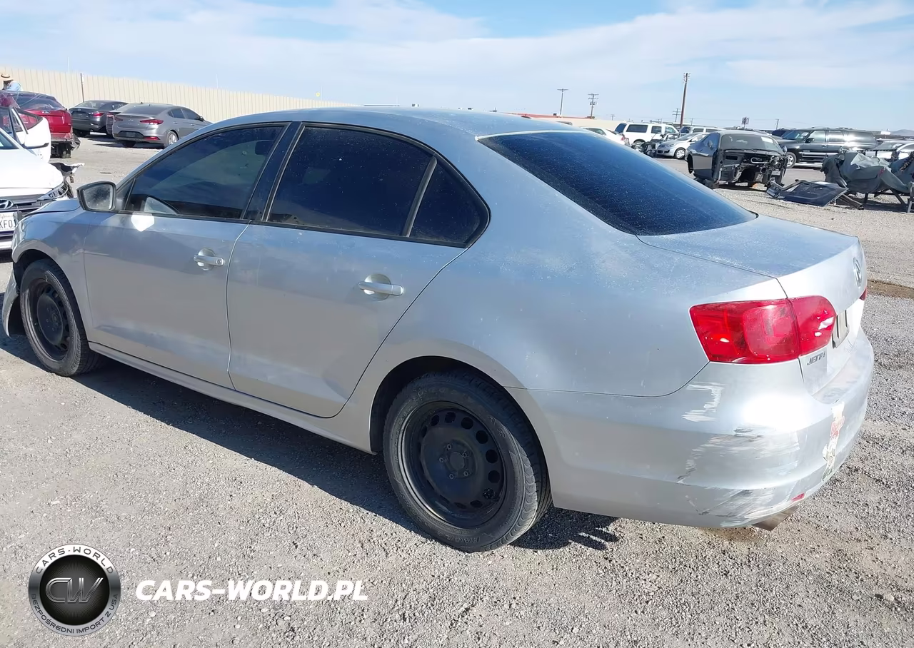 2012 Volkswagen Jetta 2.0L S VIN:3VW2K7AJ7CM385445 - 3