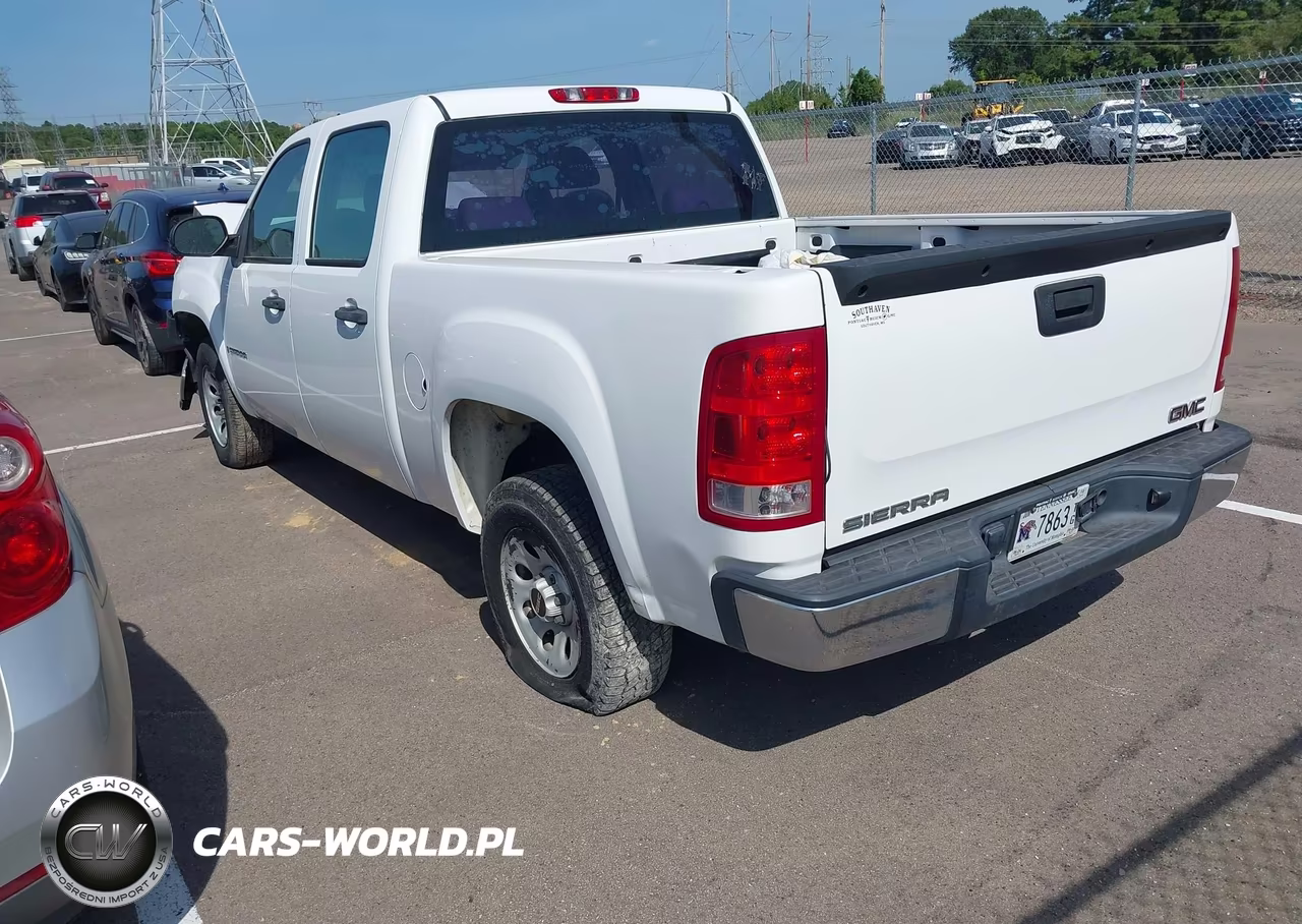 2009 GMC Sierra 1500 Work Truck VIN:3GTEC13C59G117851 - 3