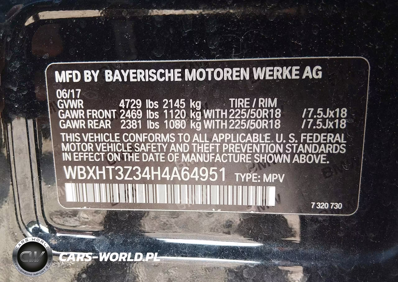 2017 BMW X1 xDrive28I VIN:WBXHT3Z34H4A64951 - 9