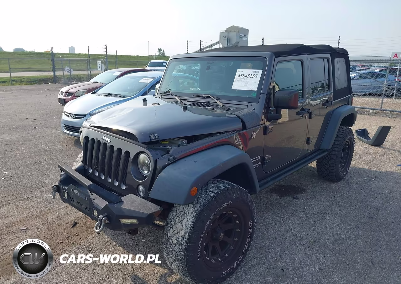 2016 Jeep Wrangler Unlimited Sport VIN:1C4BJWDG2GL263518 - 2