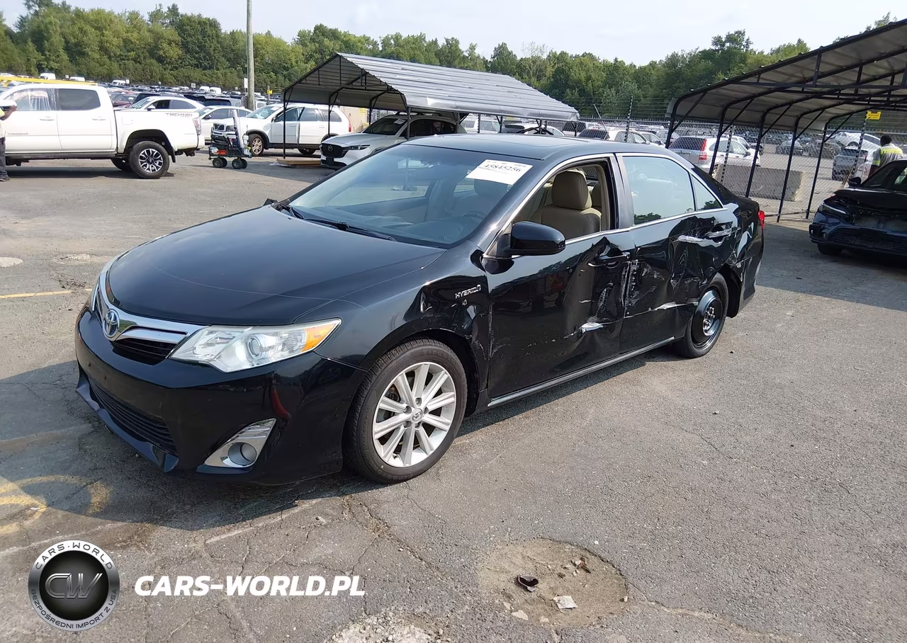 2014 Toyota Camry Hybrid Xle VIN:4T1BD1FK1EU112166 - 2