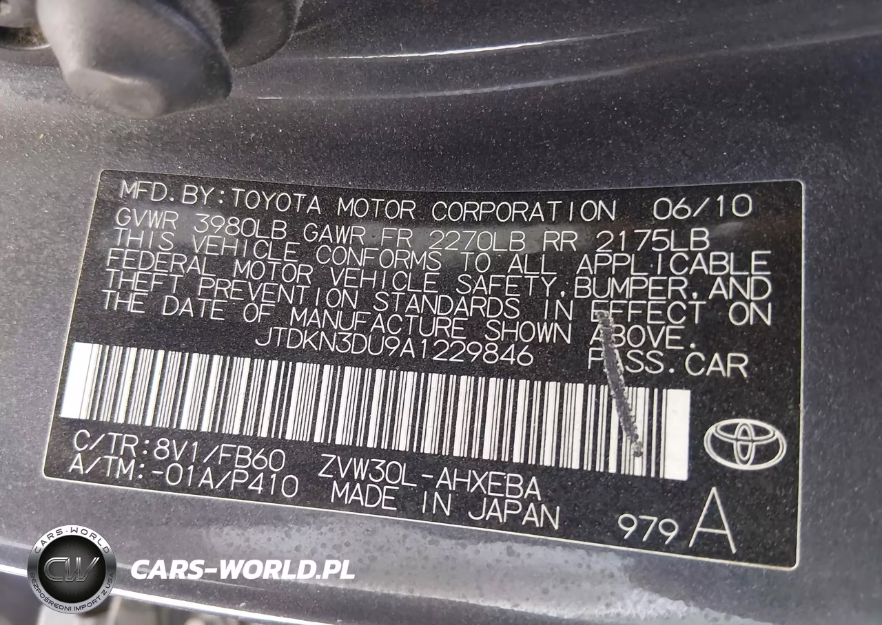 2010 Toyota Prius Ii VIN:JTDKN3DU9A1229846 - 9