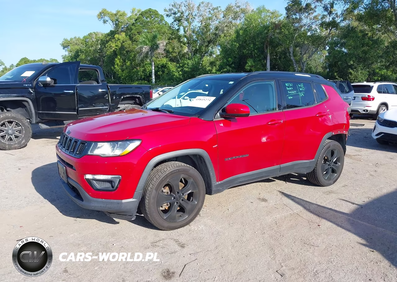 2018 Jeep Compass Altitude 4X4 VIN:3C4NJDBB0JT395004 - 2