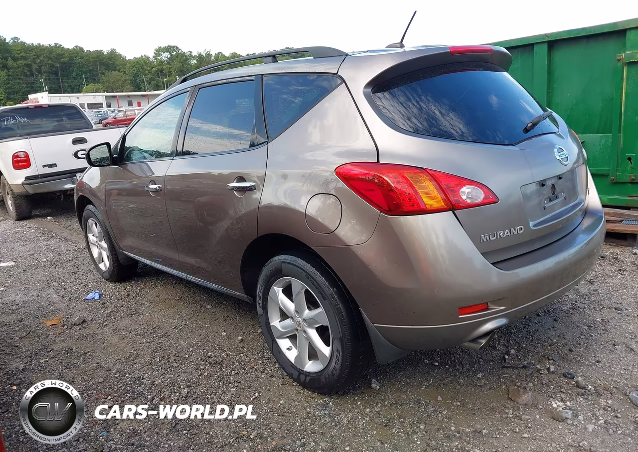 2009 Nissan Murano Sl VIN:JN8AZ18U69W000235 - 3