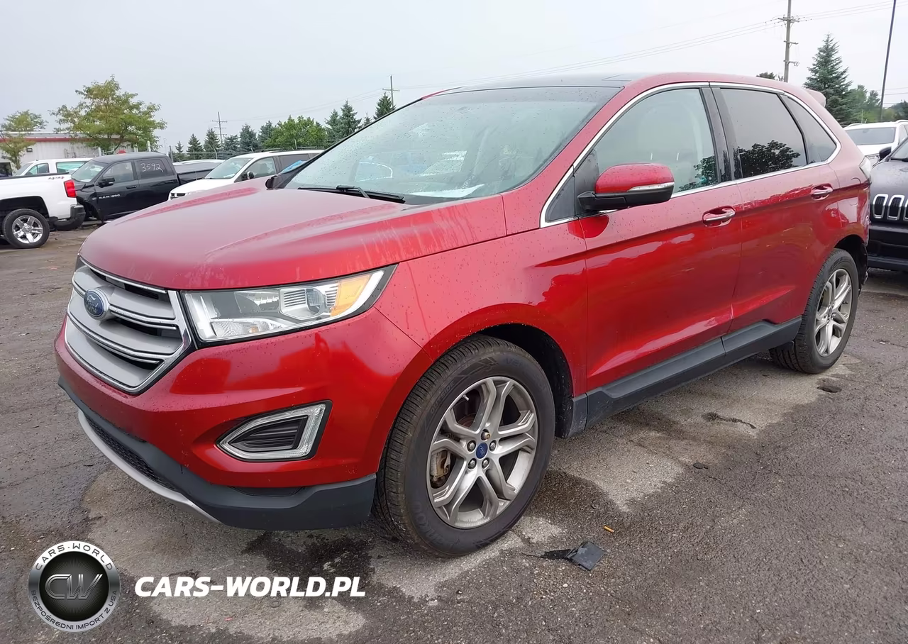 2015 Ford Edge Titanium VIN:2FMTK4K92FBC41569 - 2