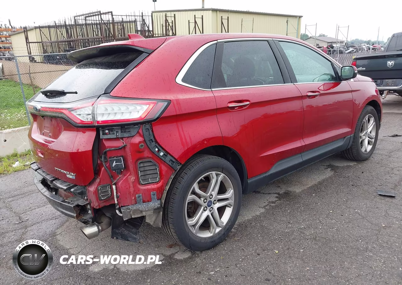 2015 Ford Edge Titanium VIN:2FMTK4K92FBC41569 - 4