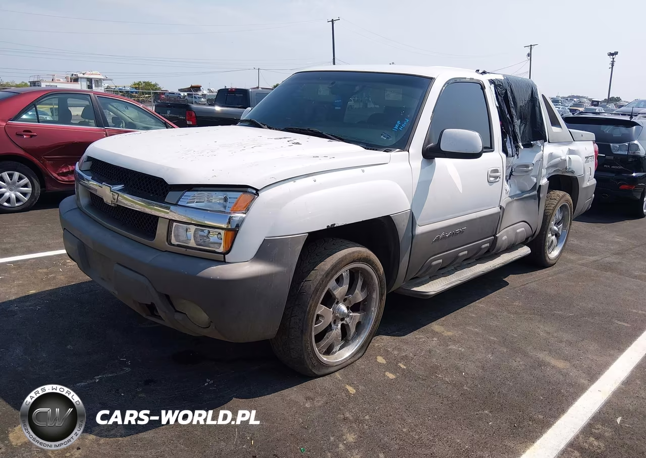 2002 Chevrolet Avalanche 1500 VIN:3GNEC13T82G199491 - 2