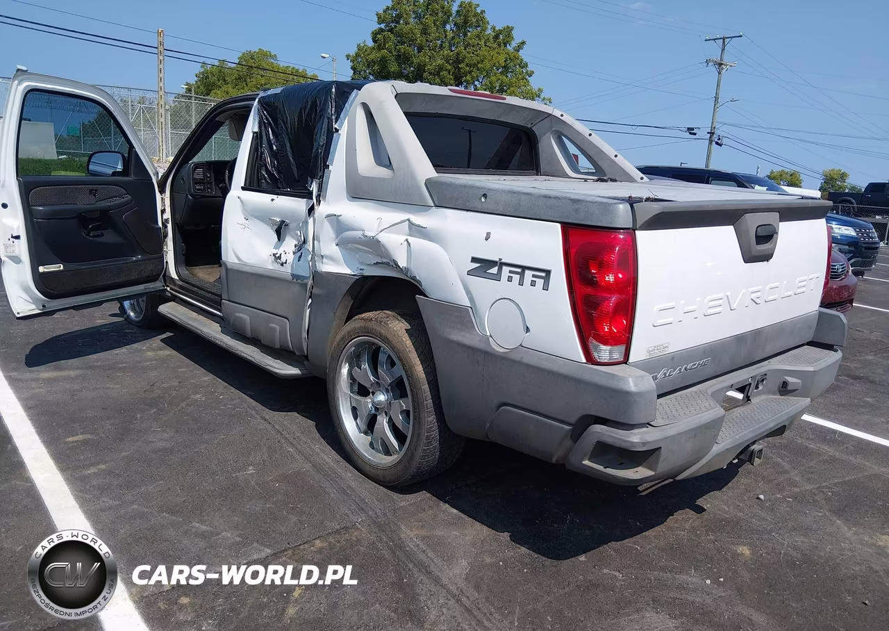 2002 Chevrolet Avalanche 1500 VIN:3GNEC13T82G199491 - 3