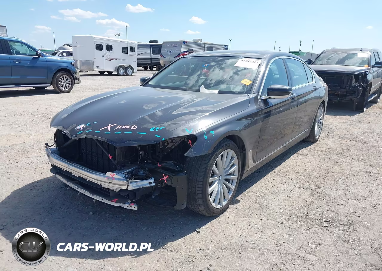 2019 BMW 740I VIN:WBA7E2C57KB454608 - 2