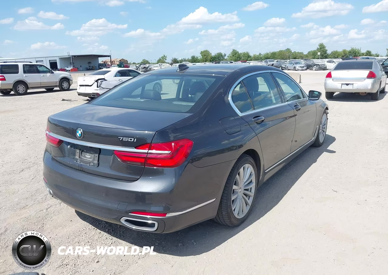 2019 BMW 740I VIN:WBA7E2C57KB454608 - 4
